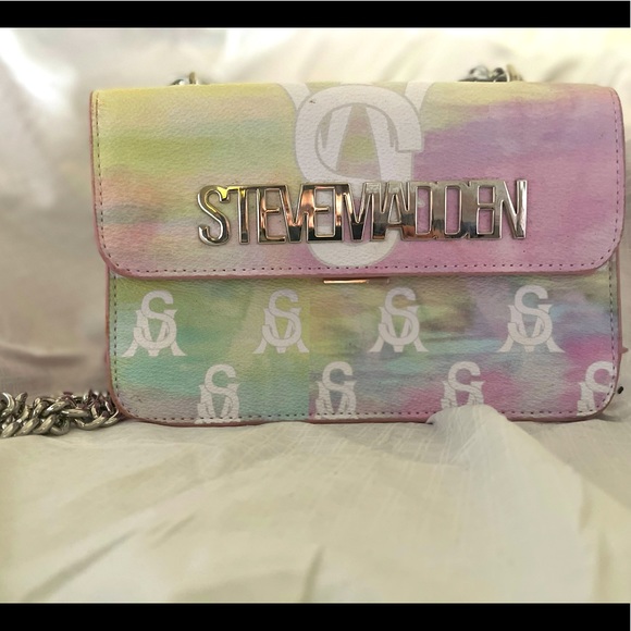 STEVE MADDEN RAINBOW SHOULDER BAG
